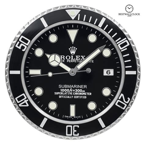 round wall watch rolex|rolex watch face wall clock.